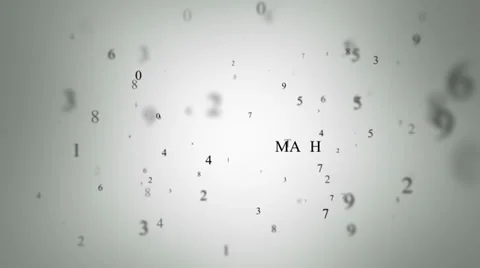 Letters and math Stock Footage 35623158