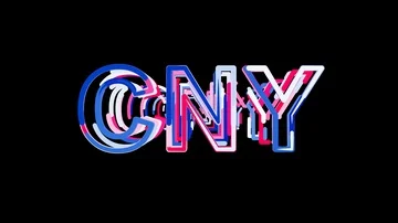 Letters are collected in ISO code currency CNY, then scattered into strips. Video stock 86147266