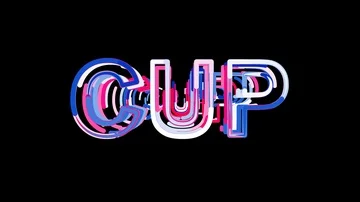Letters are collected in ISO code currency CUP, then scattered into strips. Video stock 86147324