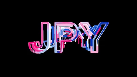 Letters are collected in ISO code currency JPY, then scattered into strips. 스톡 동영상 86318840