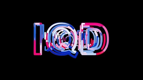 Letters are collected in ISO code currency IQD, then scattered into strips. Video stock 86318843