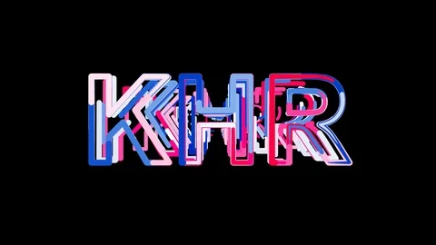 Letters are collected in ISO code currency KHR, then scattered into strips. Stock Footage 86318901