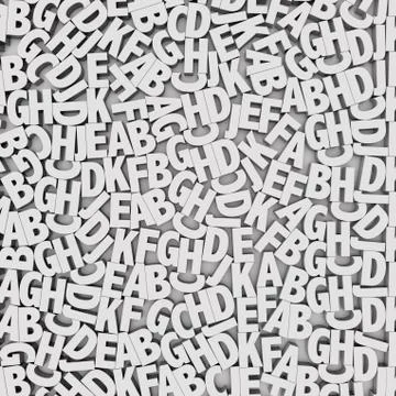 Letters background Иллюстрация