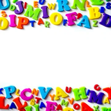 Letters background Stock Photos