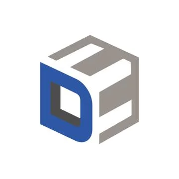 Letters DE D&amp;E combination logo icon vector template illustrations Stock Illustration