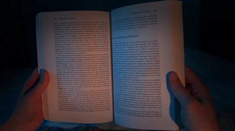 Letters disappear from book. Stock Footage