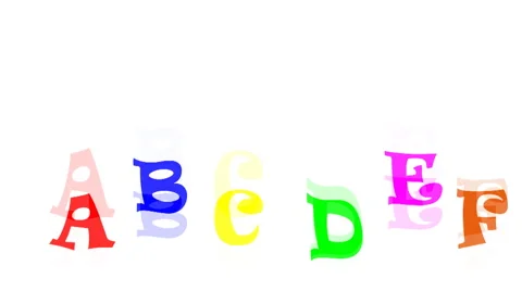 Letters Video stock 1118497
