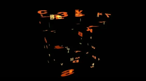 Letters Stock Footage 12440199