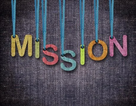 Letters hanging strings Stock Photos