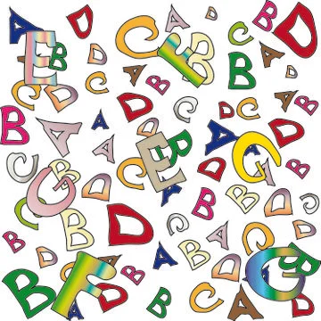 Letters Stock Illustration