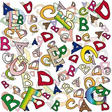 Letters Stock Illustration