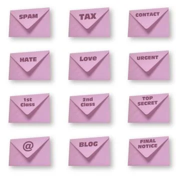 Letters Stock Illustration