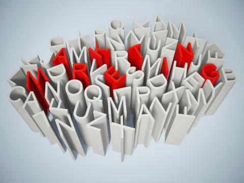 Letters Stock Illustration