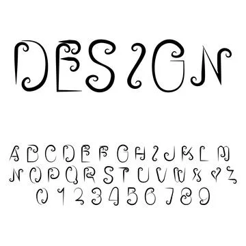 Letters Stock Illustration