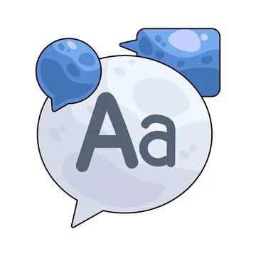 Letters illustration Stock Illustration