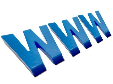 Letters isolated on background Stock Photos