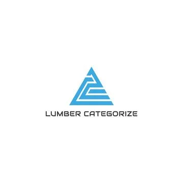 Letters LC or CL unique logo design with step formation, real estate business Illustrazione stock