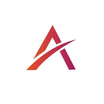 Letters A logo. Design template elements イラスト素材