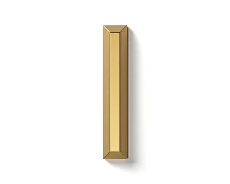 Letters made of gold Stock Illustration