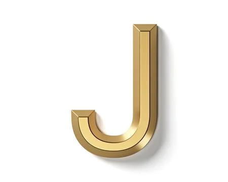 Letters made of gold 스톡 일러스트