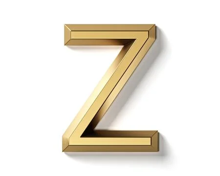 Letters made of gold Stock Illustration