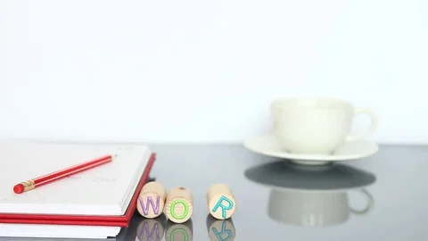 The letters make up the work word Stock Footage 73154966