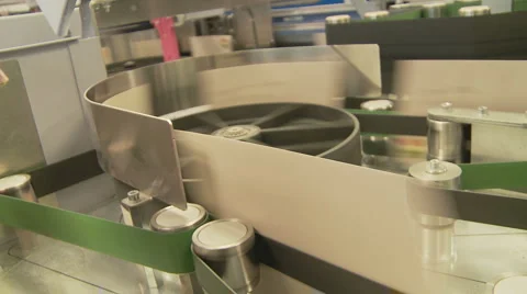 Letters moving fast in a sorting machine Stock Footage 1102881