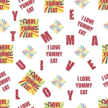 Letters pattern Stock Illustration