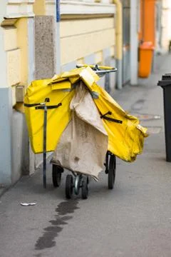 Letters of a postman Stock Photos
