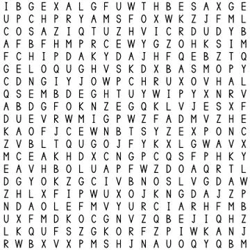 Letters seamless pattern Stock Illustration