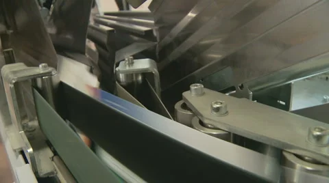 Letters in sorting machine Stock Footage 1103054