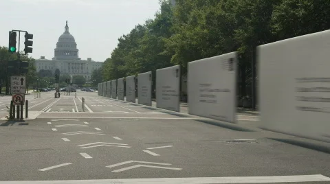 Letters_Message to Washington Stock Footage 846859