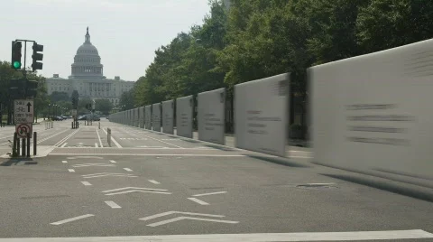 Letters_Message to Washington_C Stock Footage 848747