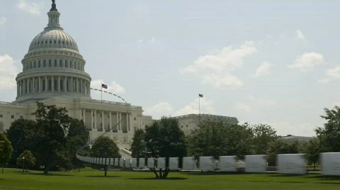 Letters_Message to Washington_D Stock Footage 849209