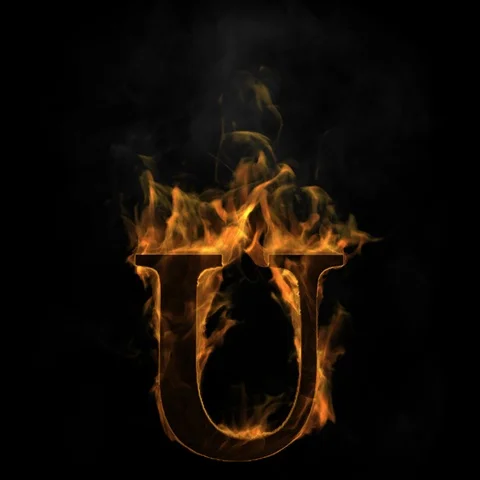 LetterU Stock Footage 87104748