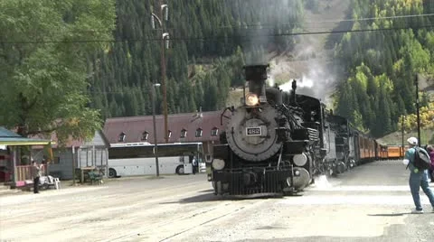 Letting off steam Stock Footage 10587275