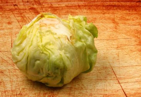 Lettuce head Stock Photos