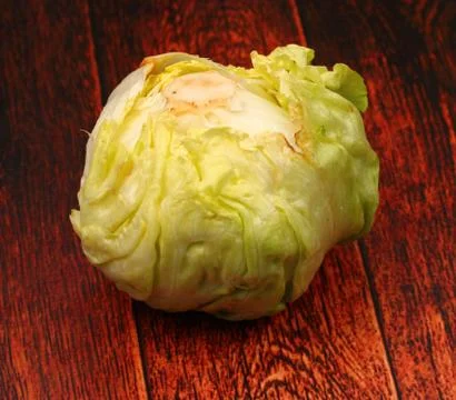 Lettuce head Stock Photos