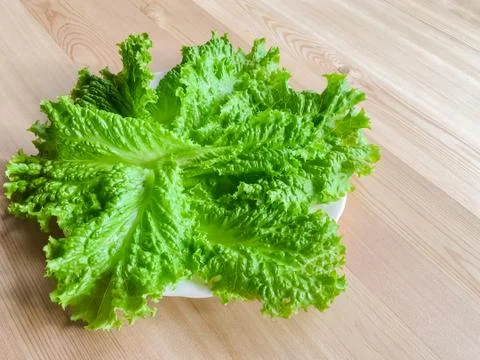 Lettuce on the table Stock Photos
