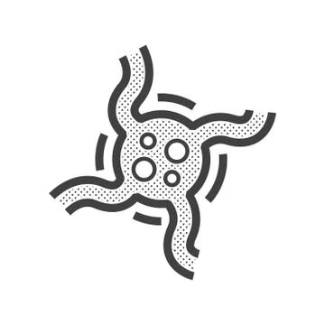 Leukemia icon design Stock Illustration