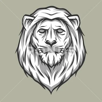лев Stock Illustration