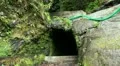 Levada tunnel in Madeira rainforest 20120225 125951 HD Footage