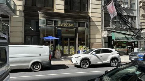 Levain cookie store 스톡 사진