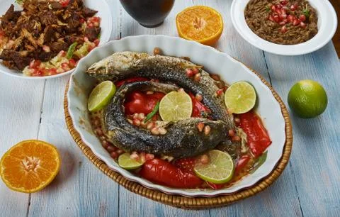 Levant Baked Grey Mullet Фото