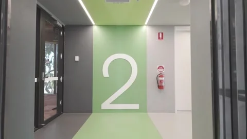 LEVEL 2 ELEVATOR Video stock 255821076