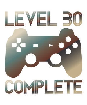 Level 30 Complete Stock Illustration
