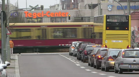 Level crossing Stock Footage 63524255