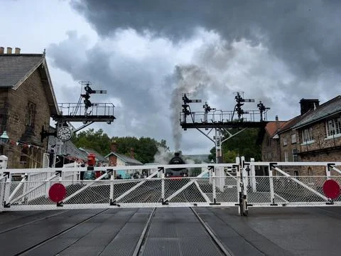 Level Crossing Stock Photos