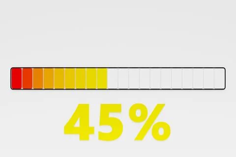 The level of customer satisfaction. Risk level indicator. Info graphic gauge  Illustration