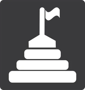 Level icon ,level black  symbol Illustrazione stock